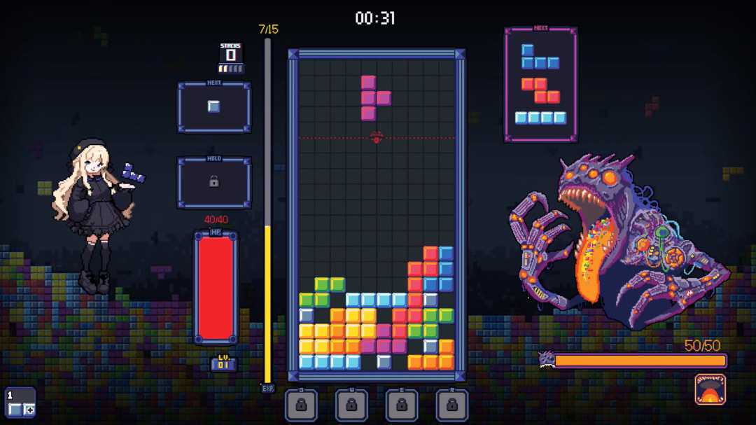 靠着在冒险岛里赚的钱，两个韩国人挑战做“最叛逆的俄罗斯方块”