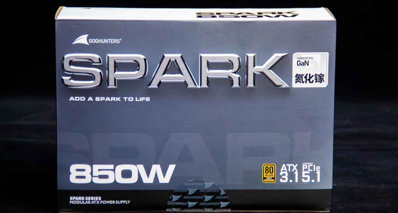 長城SPARK 850W爲氮化鎵電源做表率，臺式機電源進入“GaN時代”