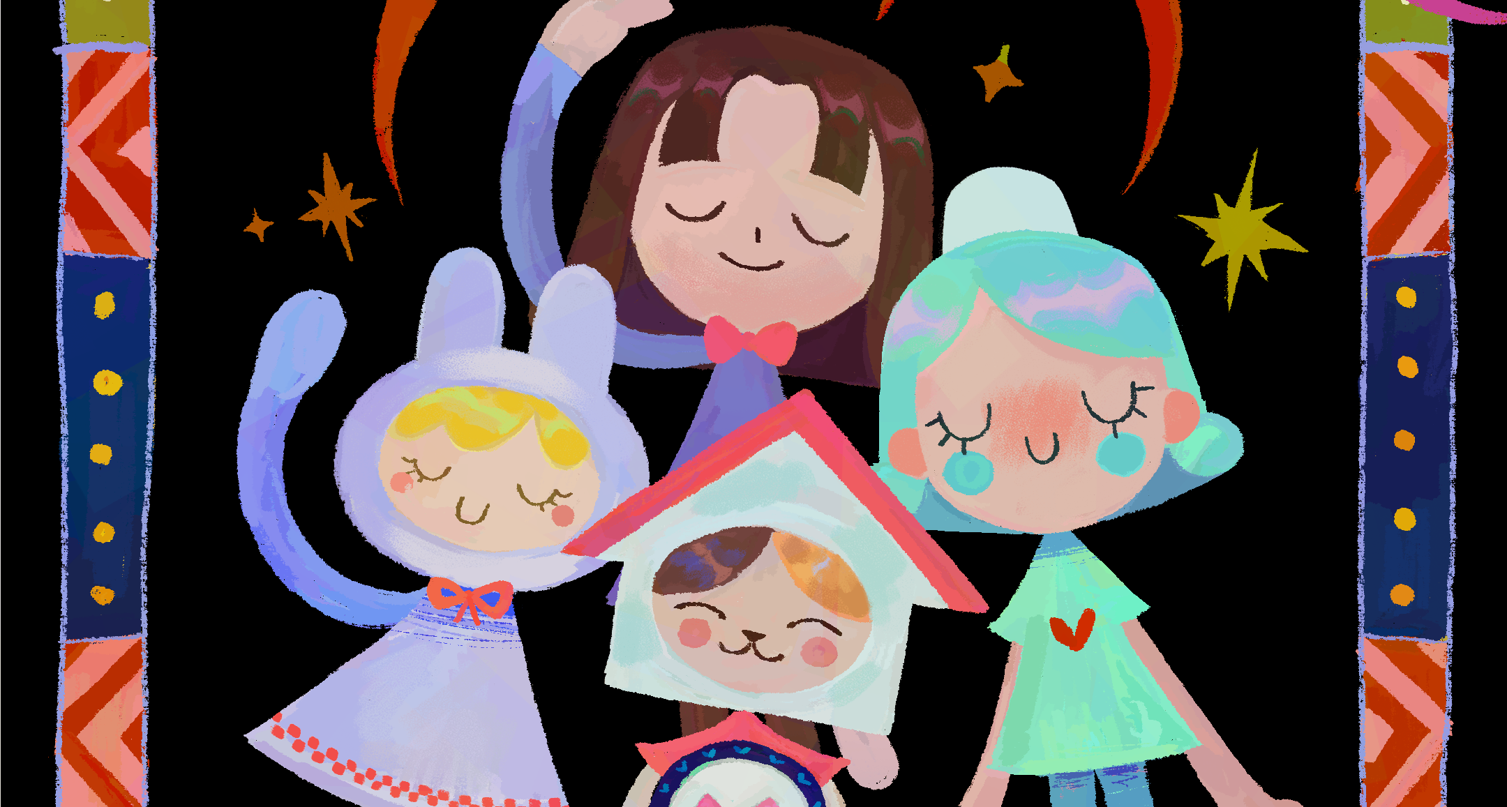 更多的聖誕祝福，來自阿狗社地球另一端的夥伴們