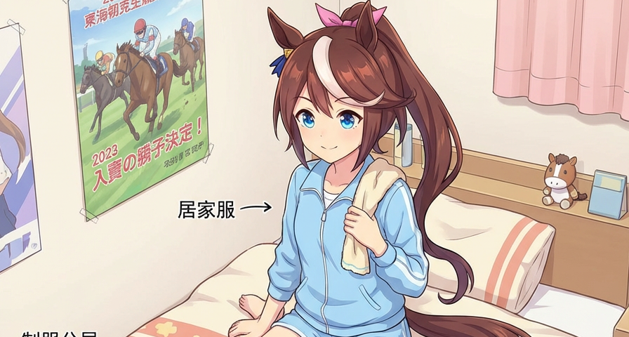 赛马娘各角色卧室穿搭拆解