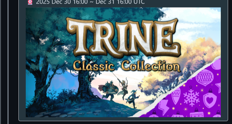 【預告】Epic 17 款神祕遊戲 #14《Trine 經典合集》