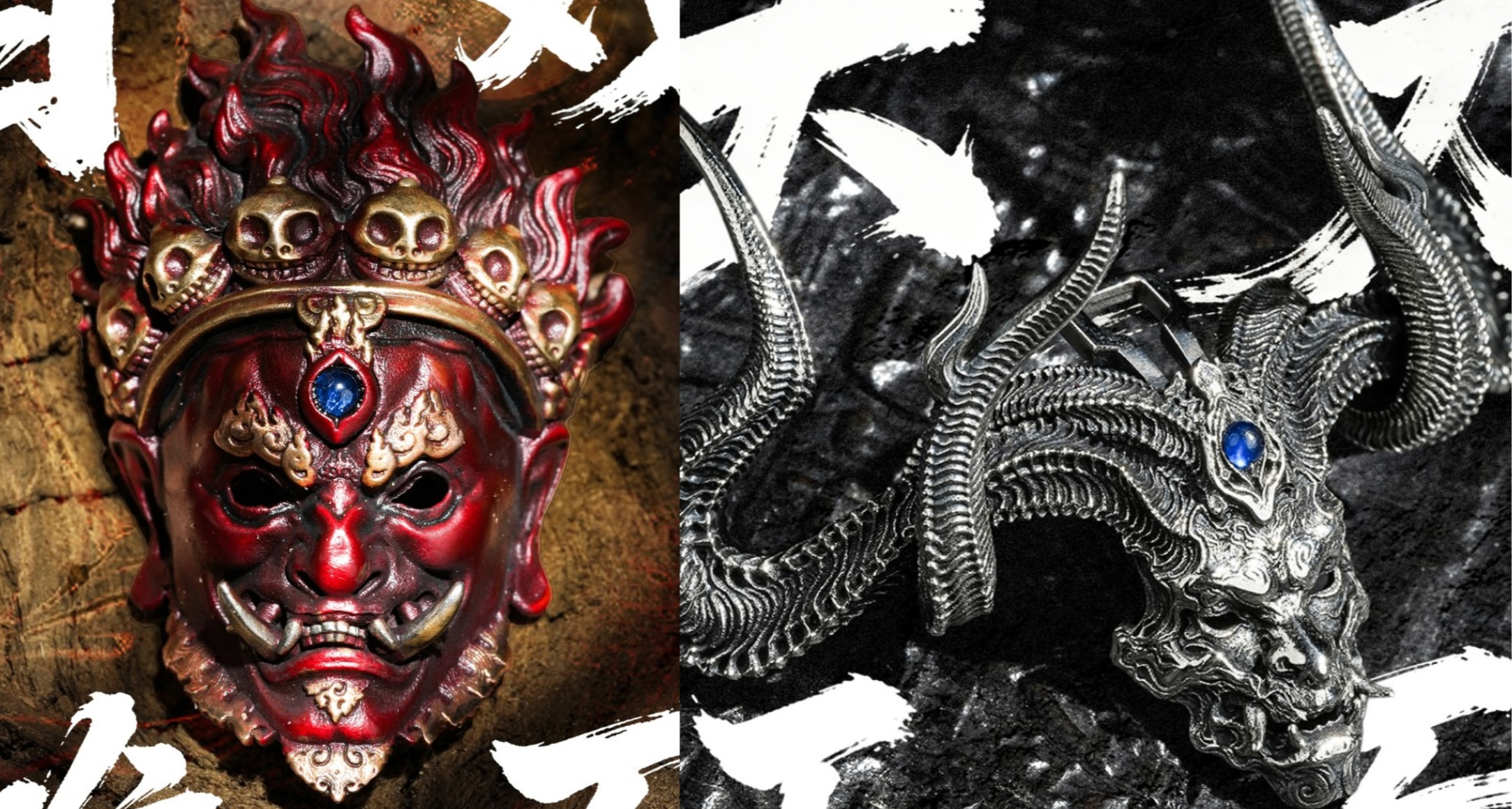 黑神话官方新品首饰公布【天命人系列】和【大力王系列】