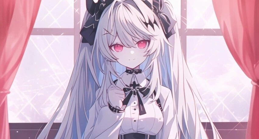 白毛紅瞳就是終極答案？這樣的美少女想和你貼貼！