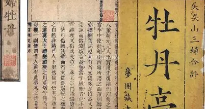 奇文知音續，三婦同則宜---牡丹亭