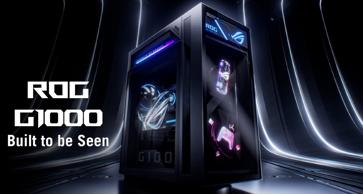 华硕推出ROG首款海景房机箱“幻世神”Cronox、全息“枪神10X”