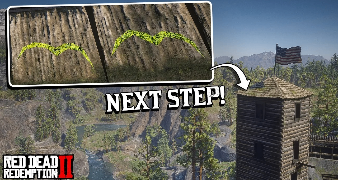 《荒野大鏢客2》埋藏七年蛛網彩蛋線索更新：堡壘塔樓現鳥類雕刻