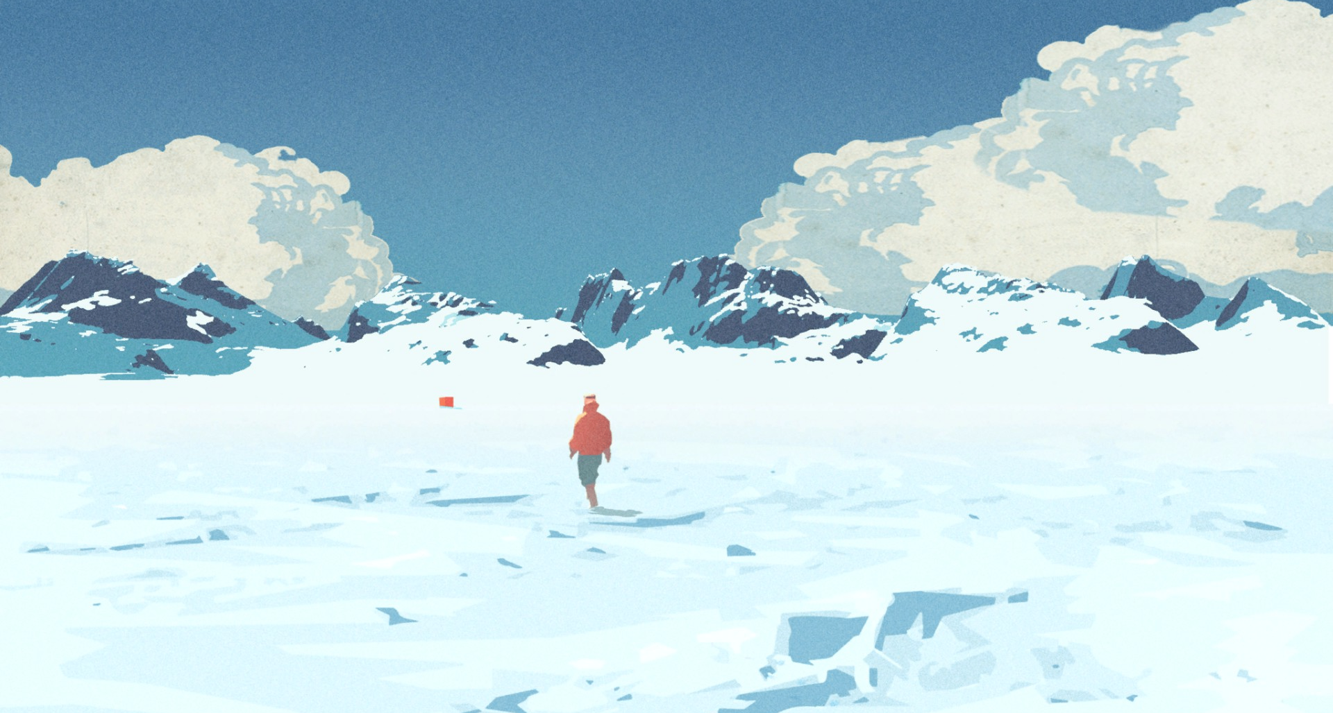 他只是在跟我講述他的一段經歷——極圈以南