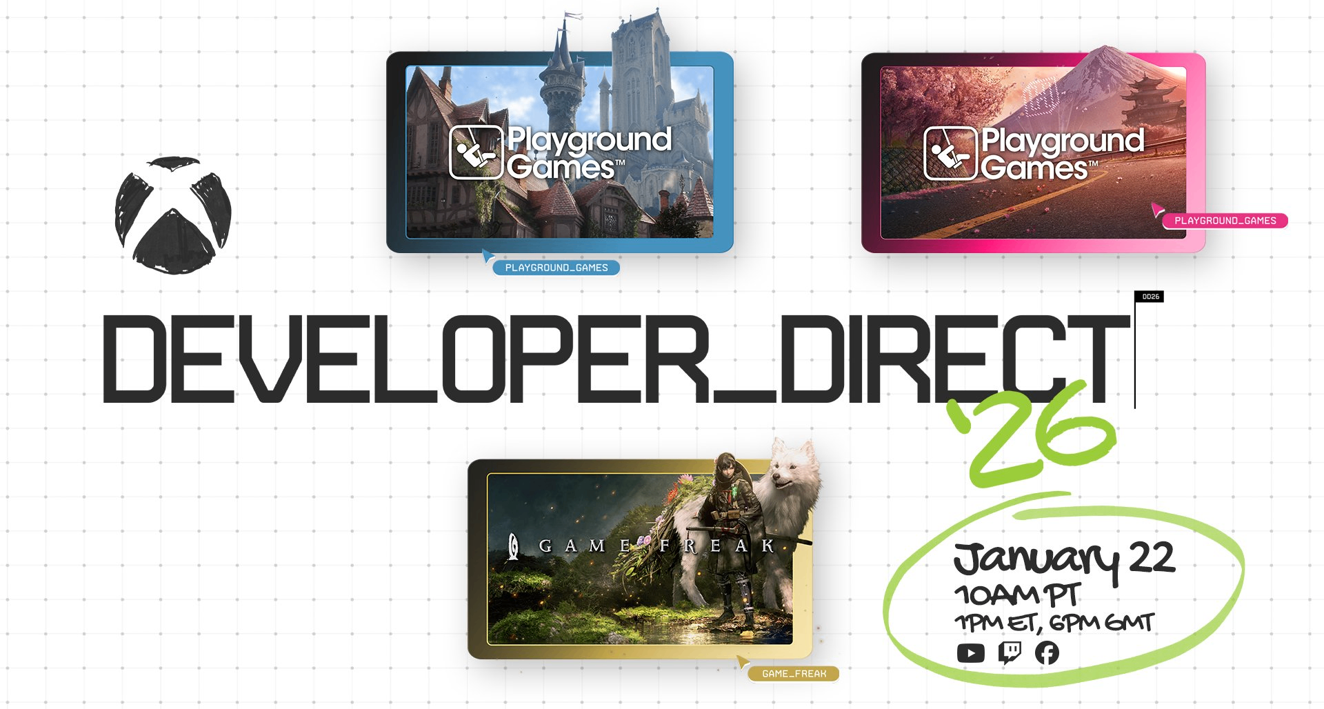 Xbox開發者直面會將於1月23日舉行，《地平線6》等實機演示公佈