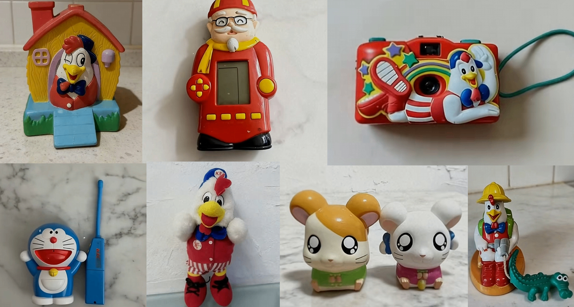 30年前的肯德基玩具你都哪些？