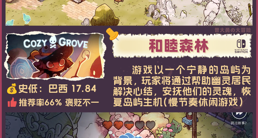 十二款Switch上的精品独游，折后便宜又好玩