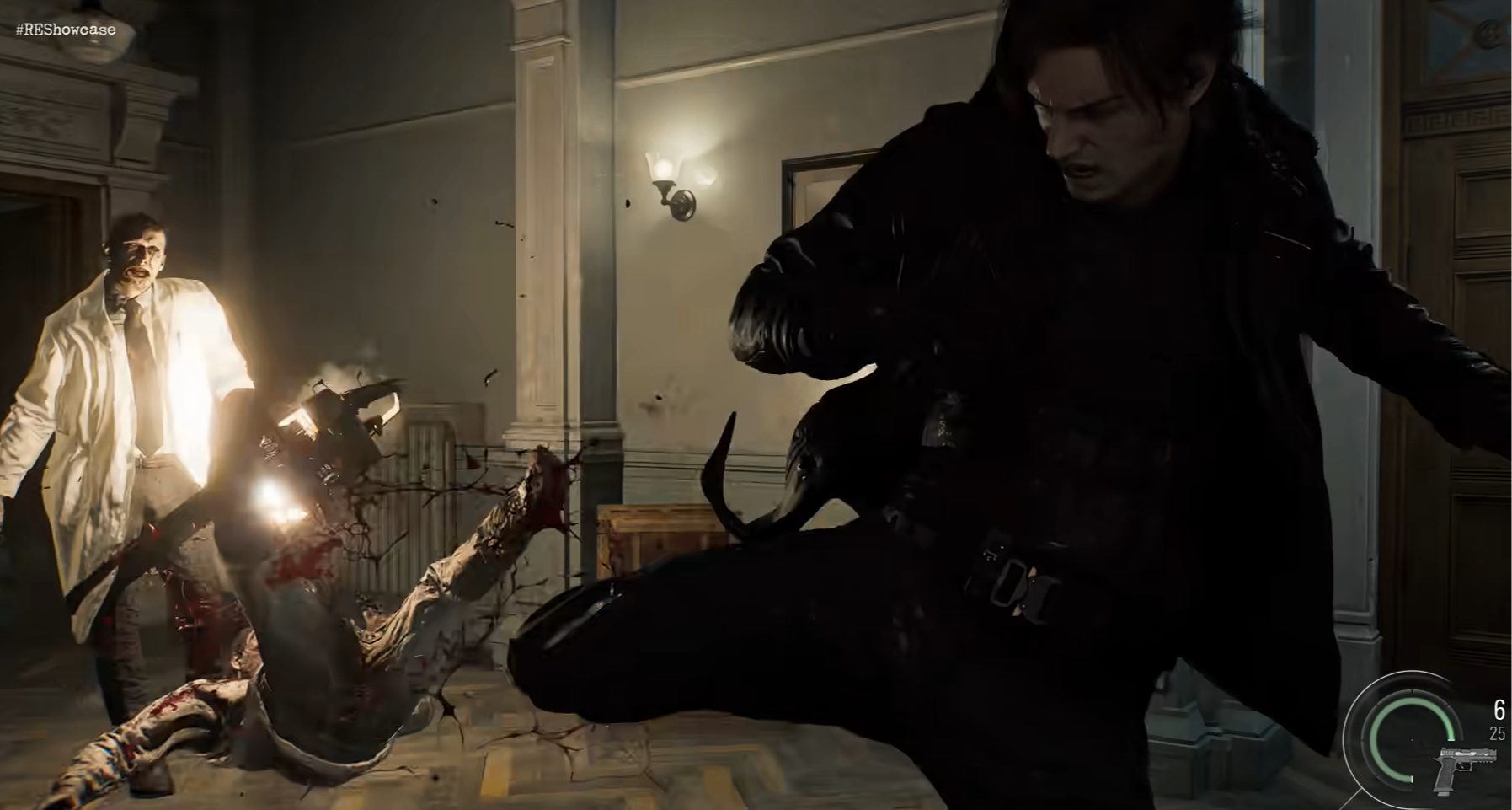 首曝！《生化危机 9》里昂实机片段流出 双主角体验差异显著！！