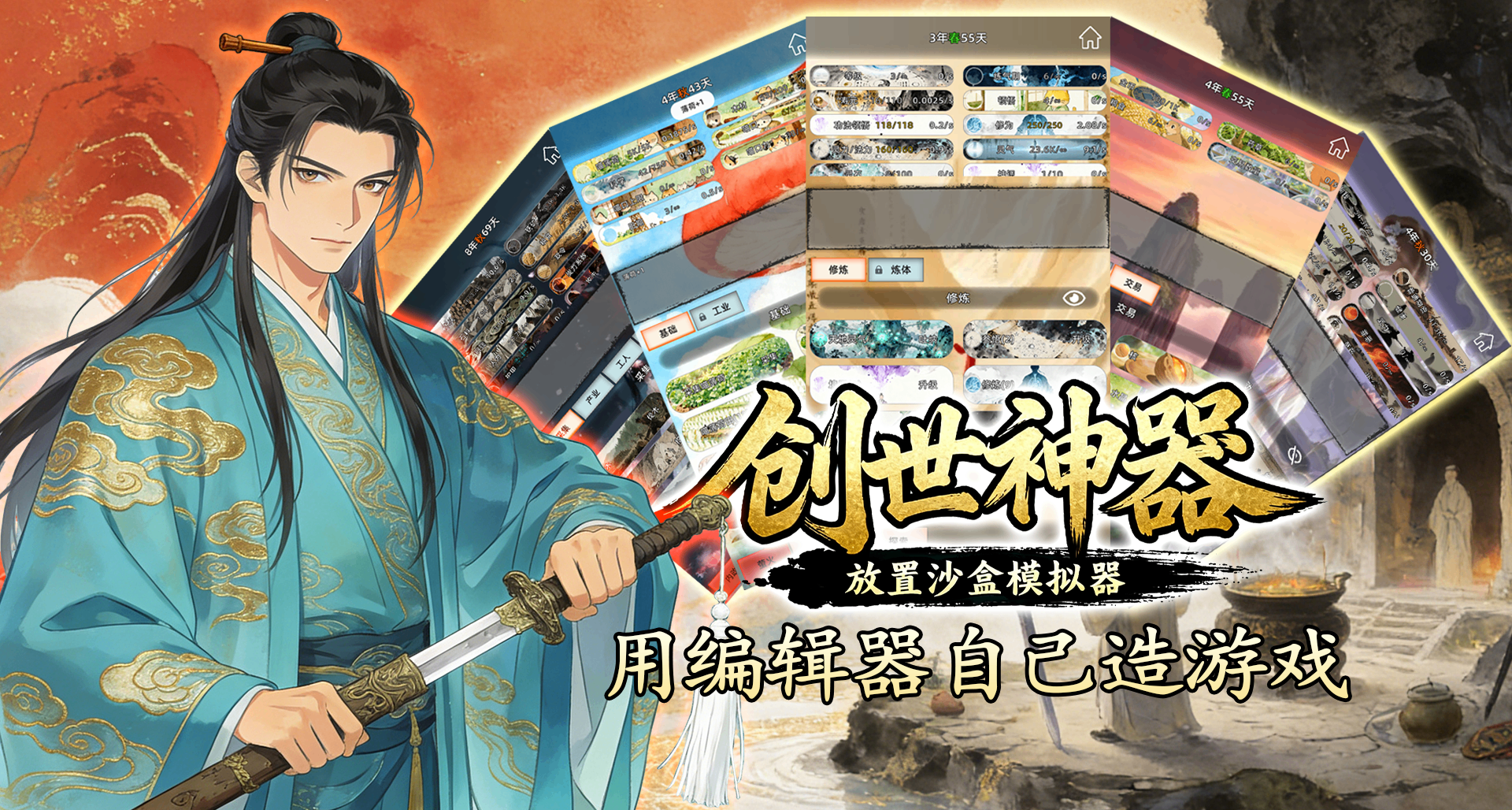 文字游戏编辑器《创世神器》完全升级！现已开放测试