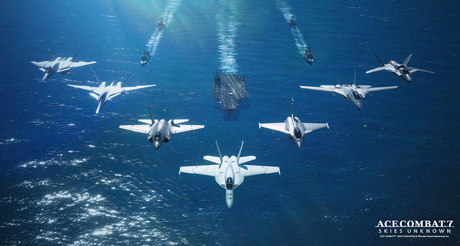 《皇牌空战7：未知空域》销量突破700万份，系列总销量超过2100万