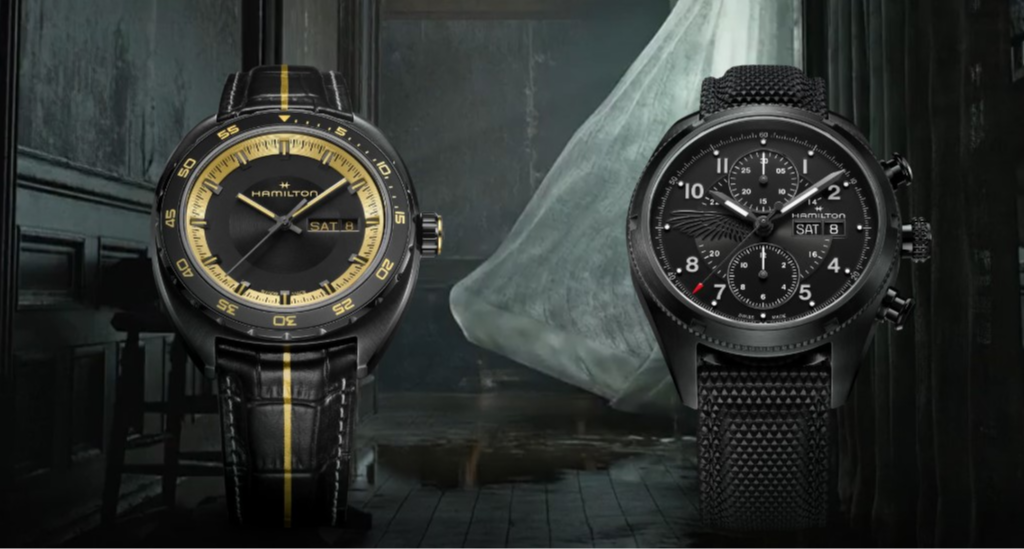 汉米尔顿 ✖ 《生化危机9》【里昂】&【格蕾丝】腕表公布