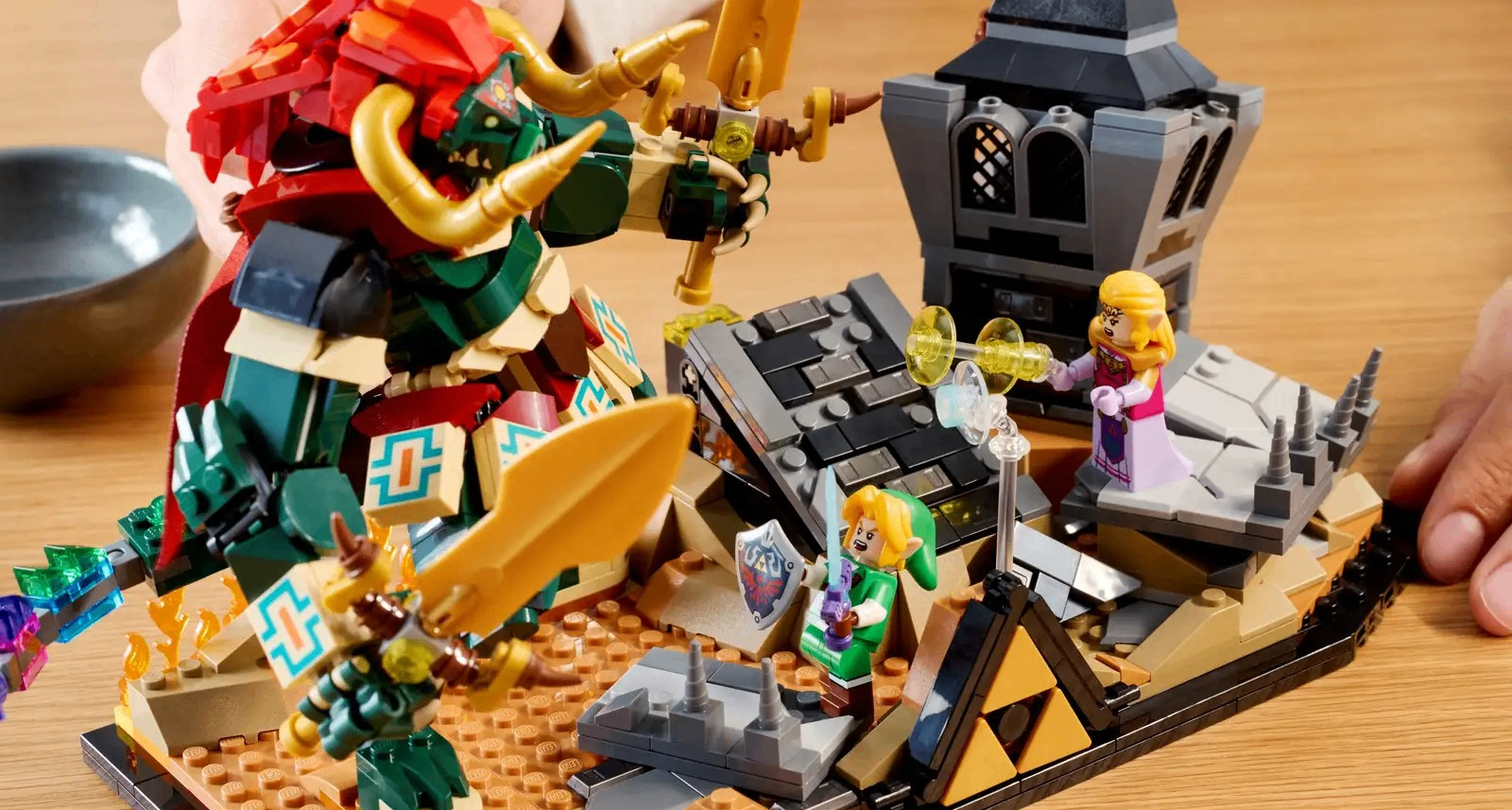 樂高正式發佈《塞爾達傳說：時之笛》最終決戰主題套裝