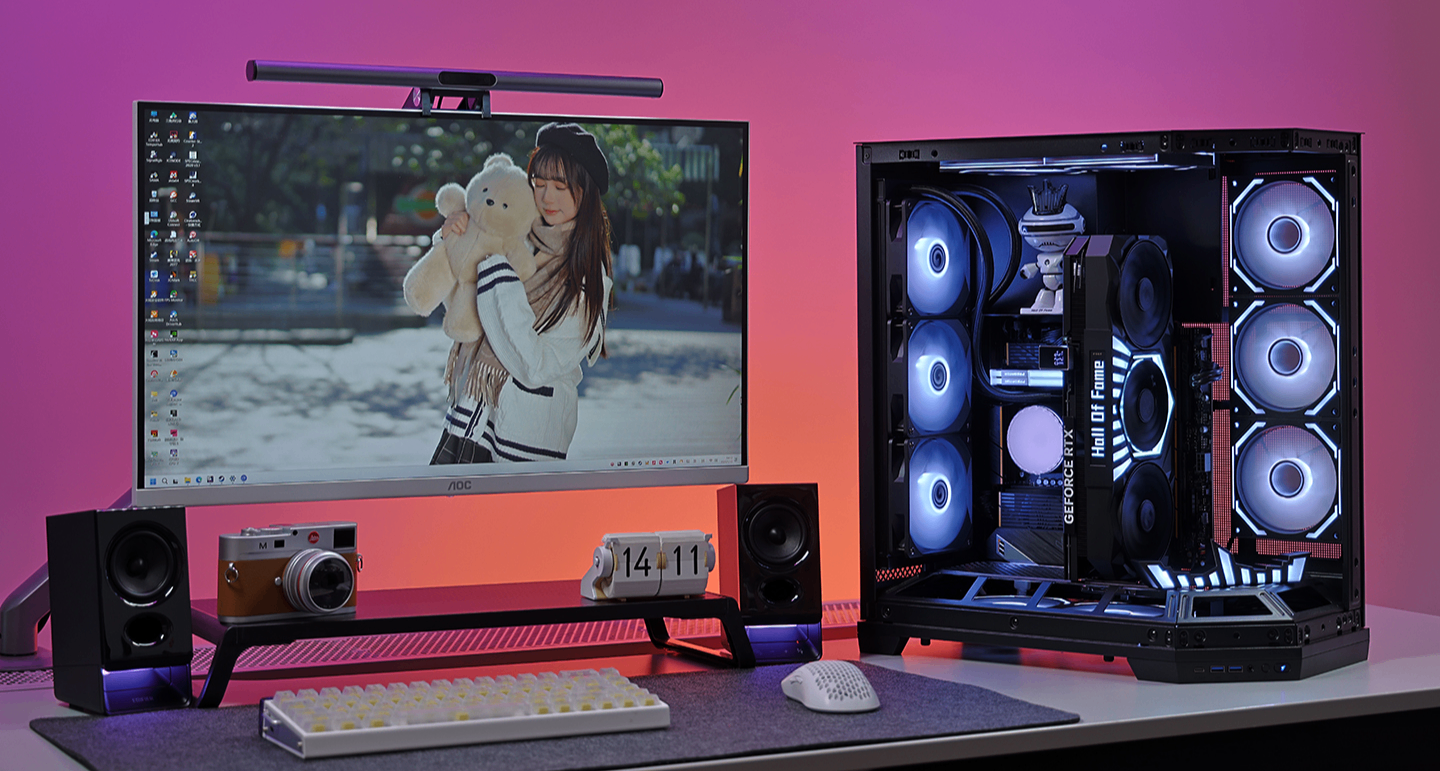 1月預算1.8W裝機配置：98X3D+5070Ti名人堂+影馳空間站黑色海景房