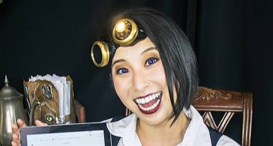 《羊蹄山之魂》女主演晒参与E3照片！表情动作夸张！！