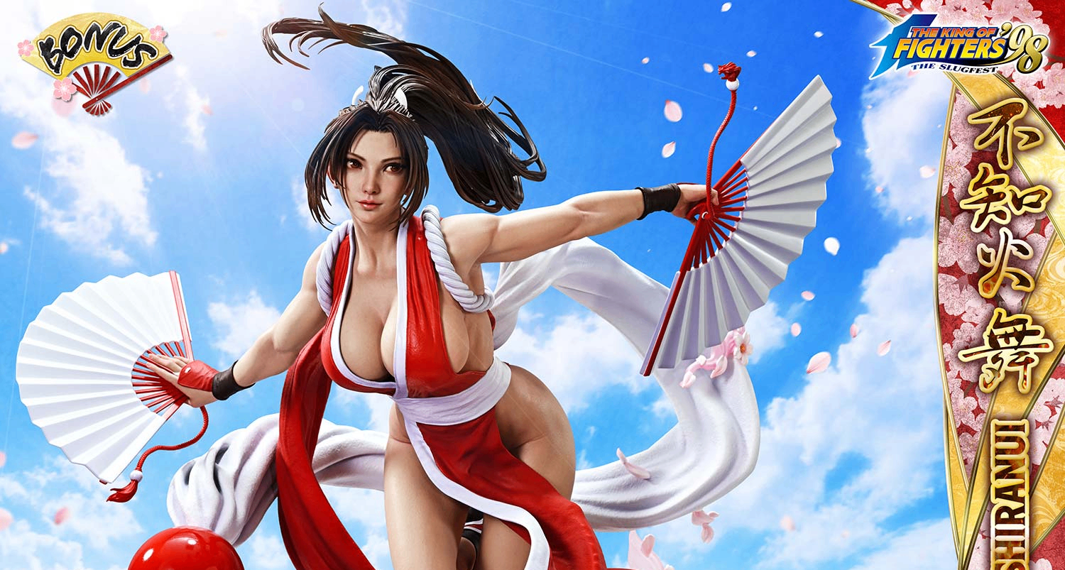 《拳皇'98》【不知火舞】1/4雕像详情公布（官方授权产品）