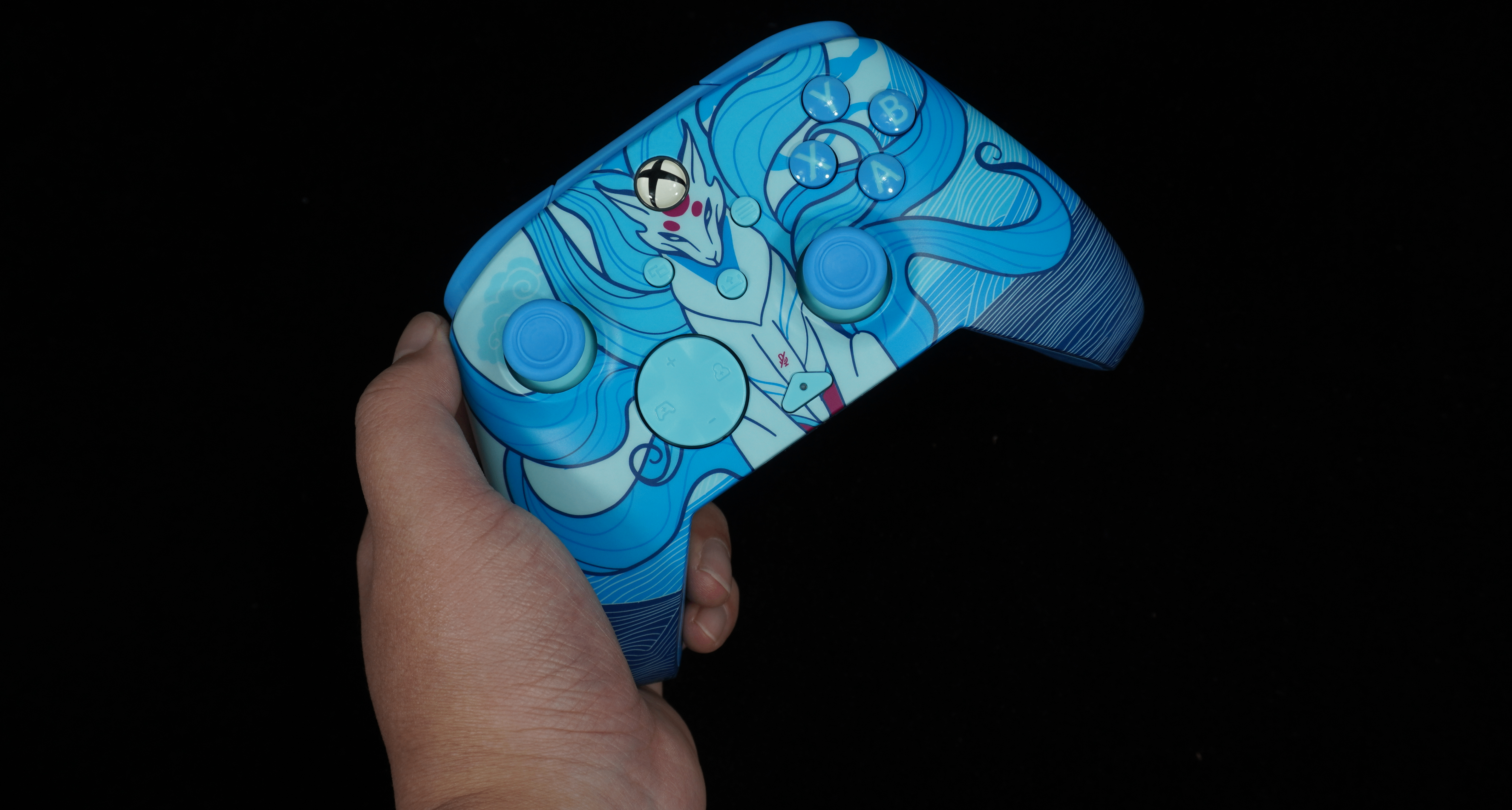 PDP推出的授权手柄到底怎么样？来看乌龟海岸战旗精英版九尾狐