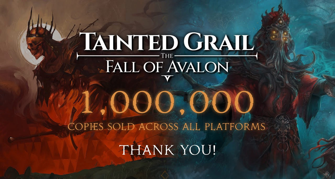 《污痕圣杯：阿瓦隆的陨落》累计销量突破100万份
