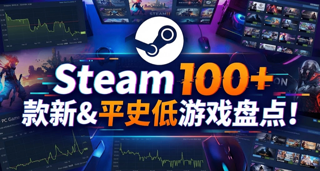 超多史低来袭 | Steam 100+ 款新史低&平史低游戏汇总！！