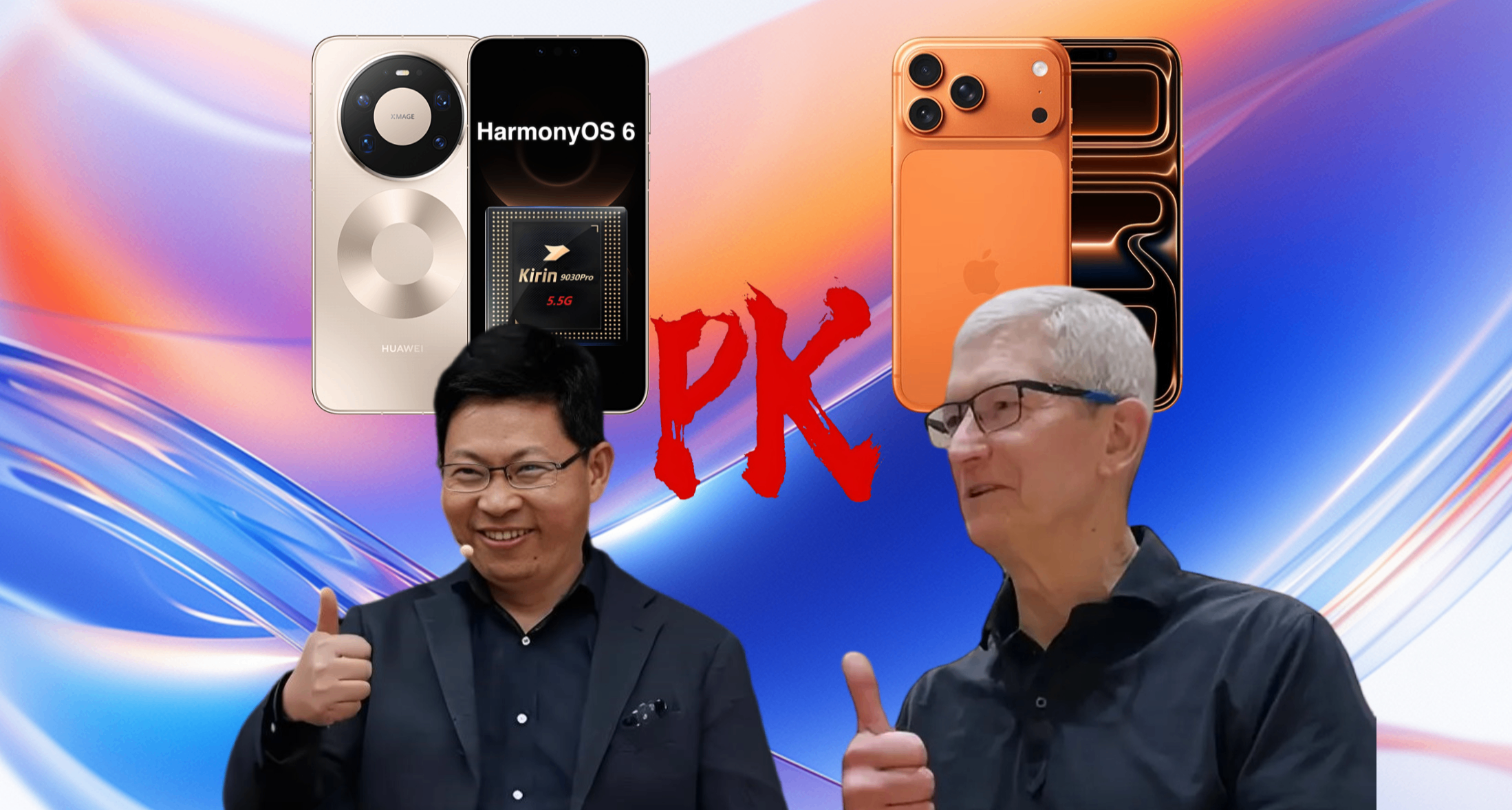 高端手机占比PK，苹果98%华为56%，粮厂仅20%何谈高端成了？