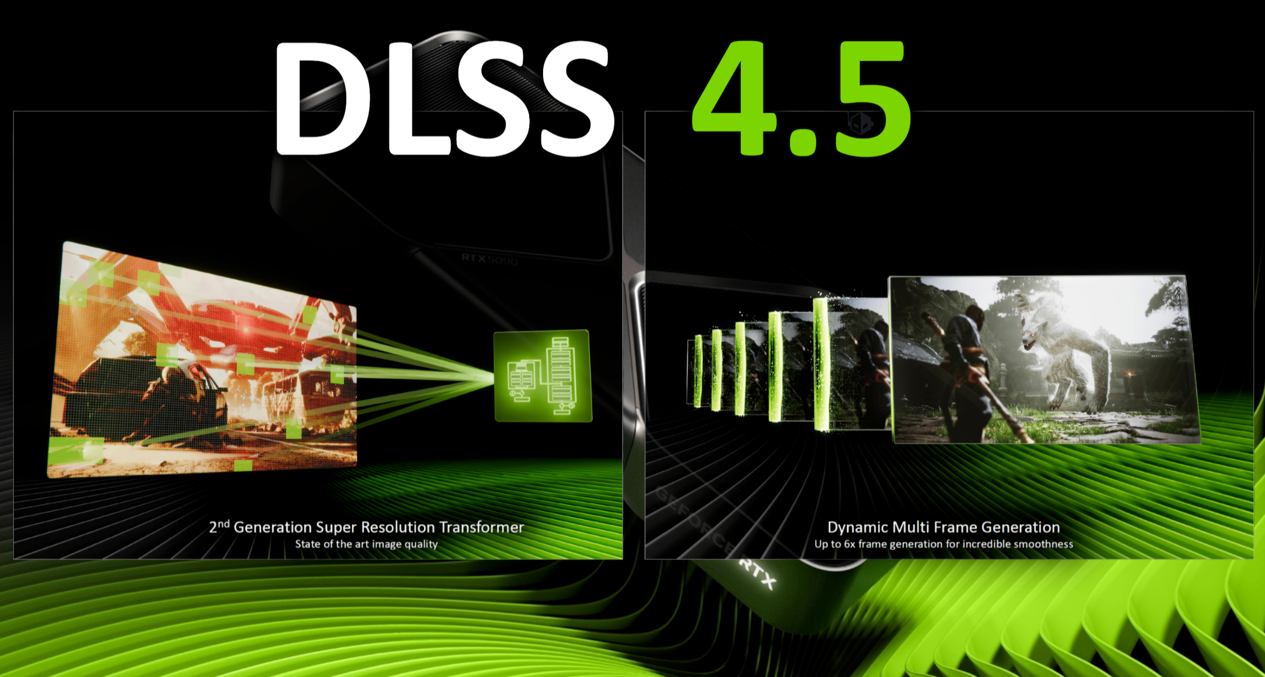 108P（没少打个零）超采样至4K分辨率，DLSS4.5展示神力