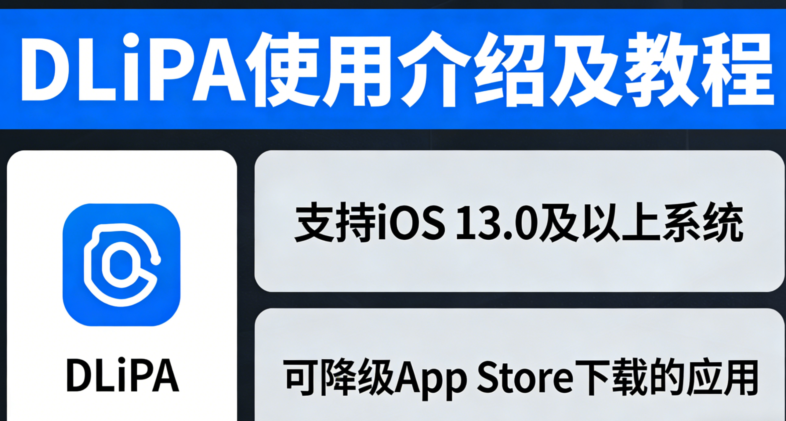 关于IOS 新的应用降级工具:DLiPA 使用介绍以及教程