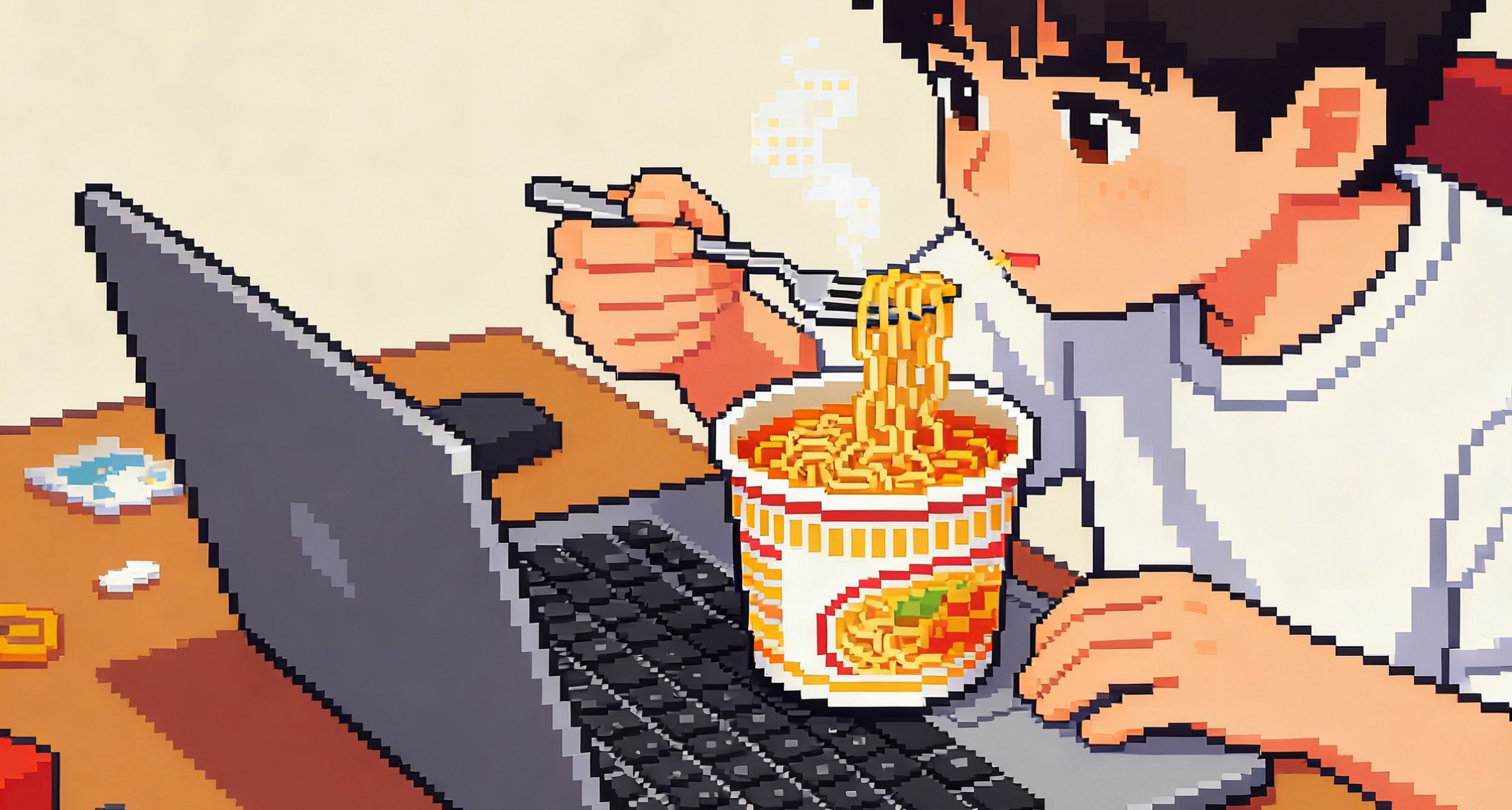 帮助你在笔记本键盘上吃泡面