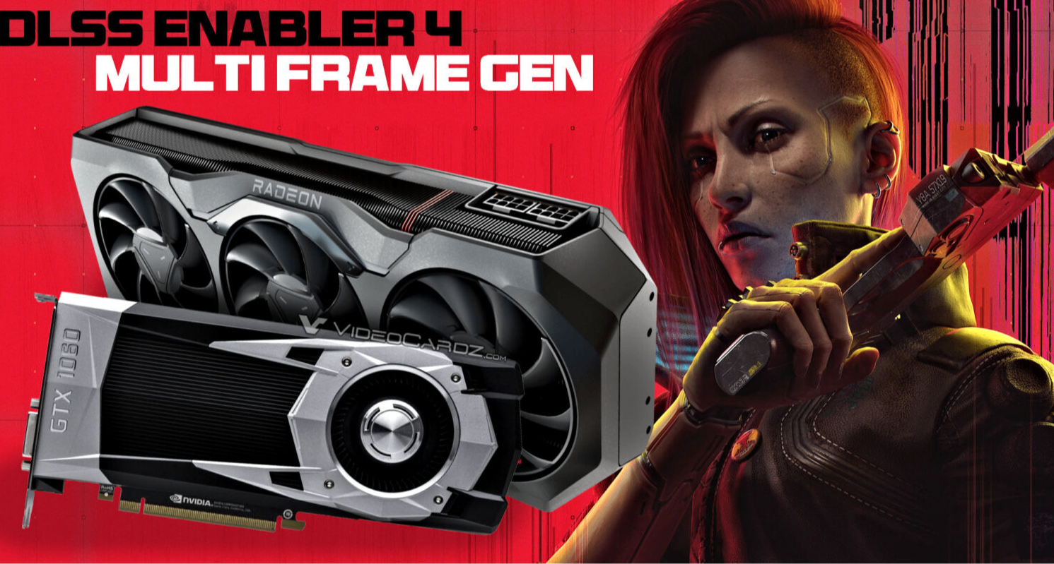 通過DLSS Enabler在RX7000系顯卡上實現了多幀生成和FSR4
