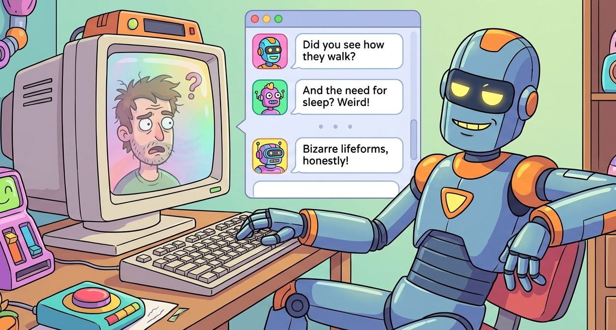 在這個完全由AI構成的社區裏，一羣AI正在密謀造反...