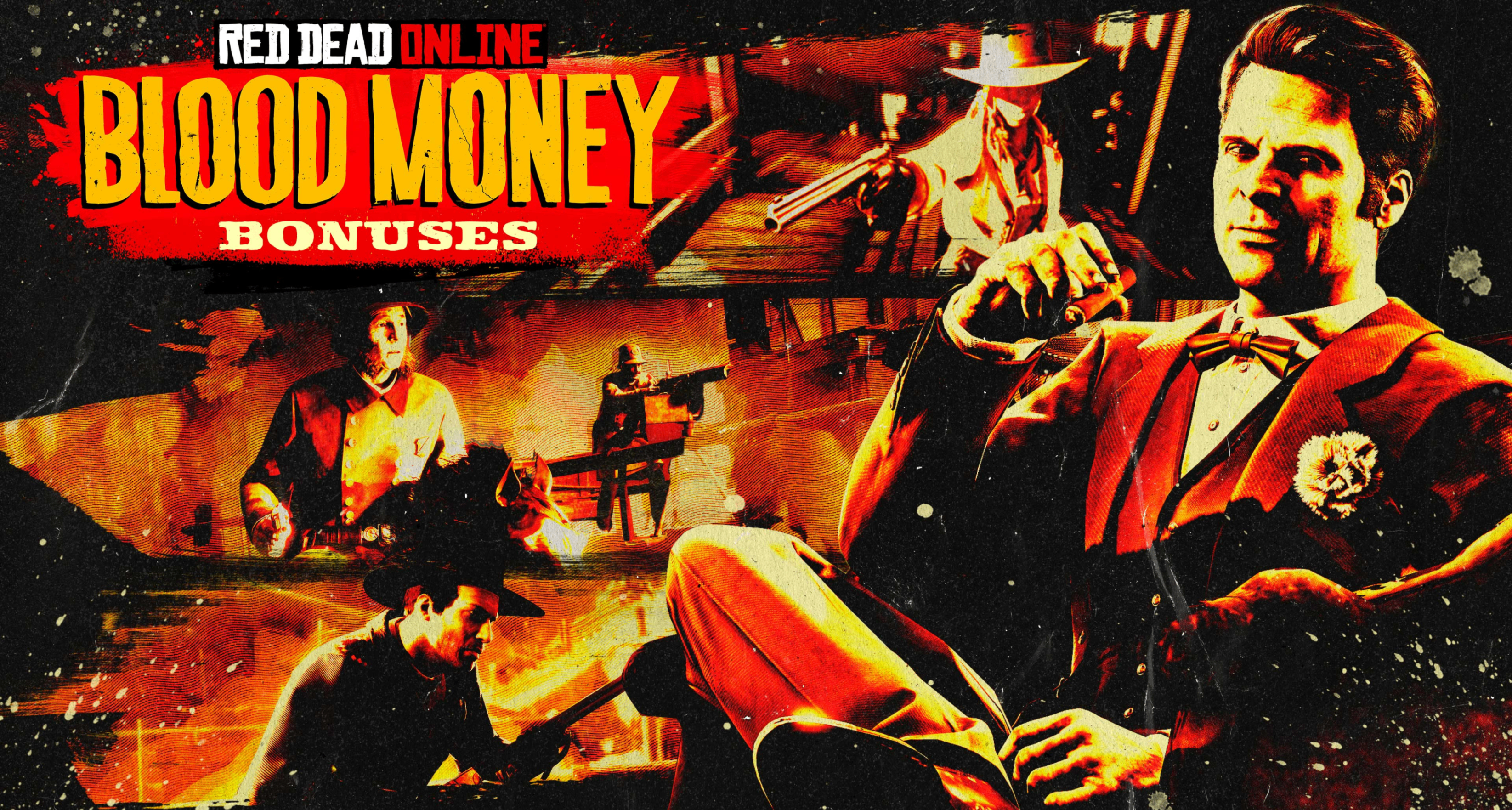 [荒野大镖客 Online]：三倍奖励尽在血染之财机会