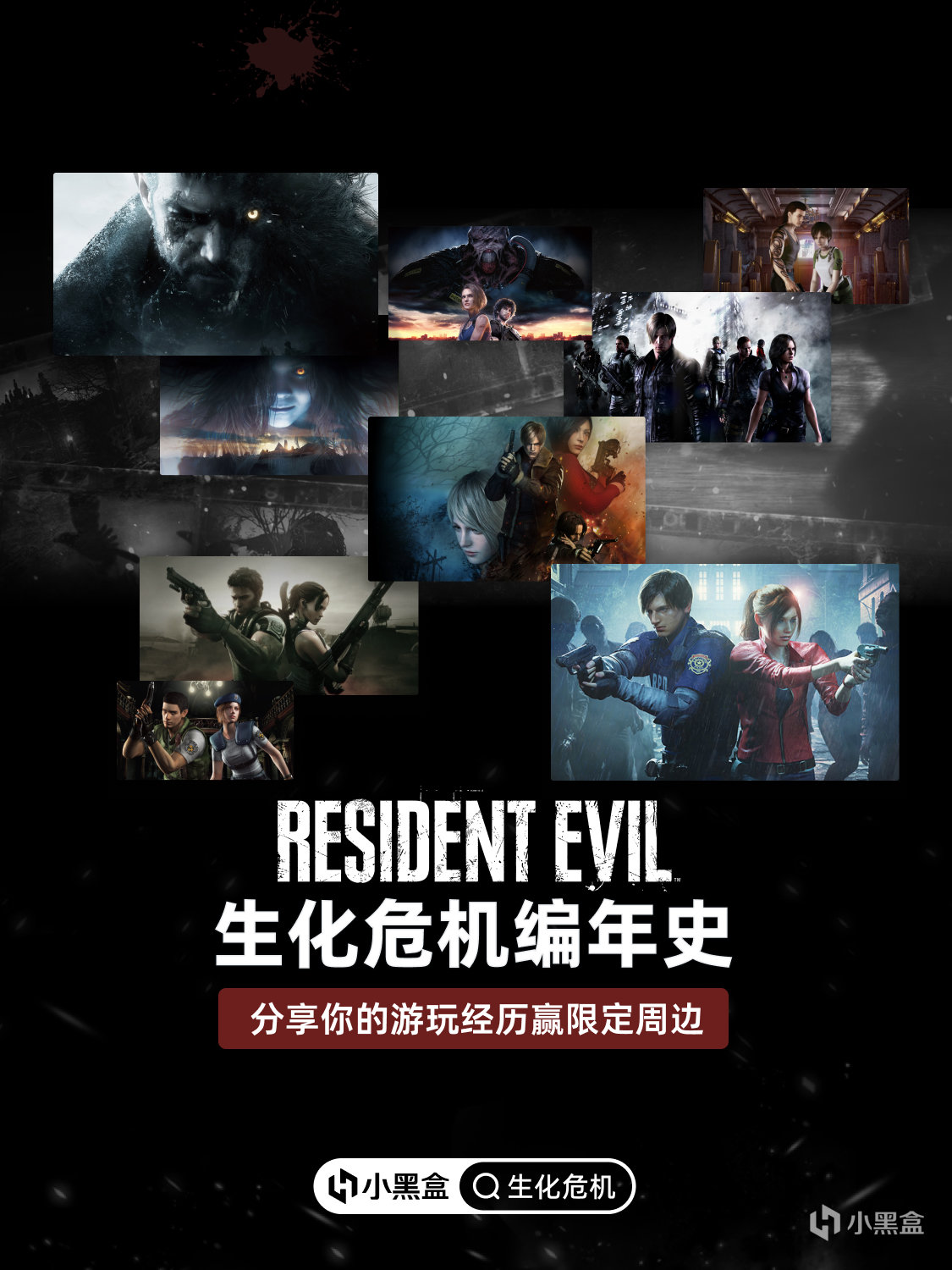 哪一部是你的入坑之作？分享你的《生化危机》游玩经历赢限定周边