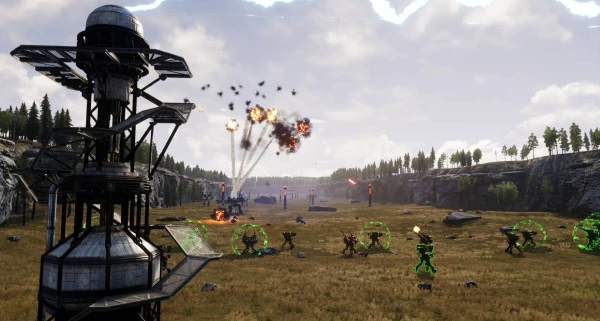 【RTS+FPS双模式】+【硬核策略】+【科幻战场】=《泰坦防线2》