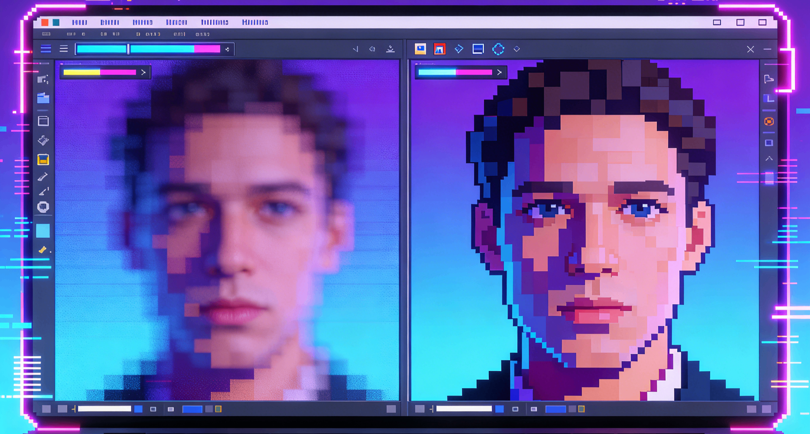 AI无损放大黑科技！模糊图秒变高清，动漫/人像放大超惊艳！