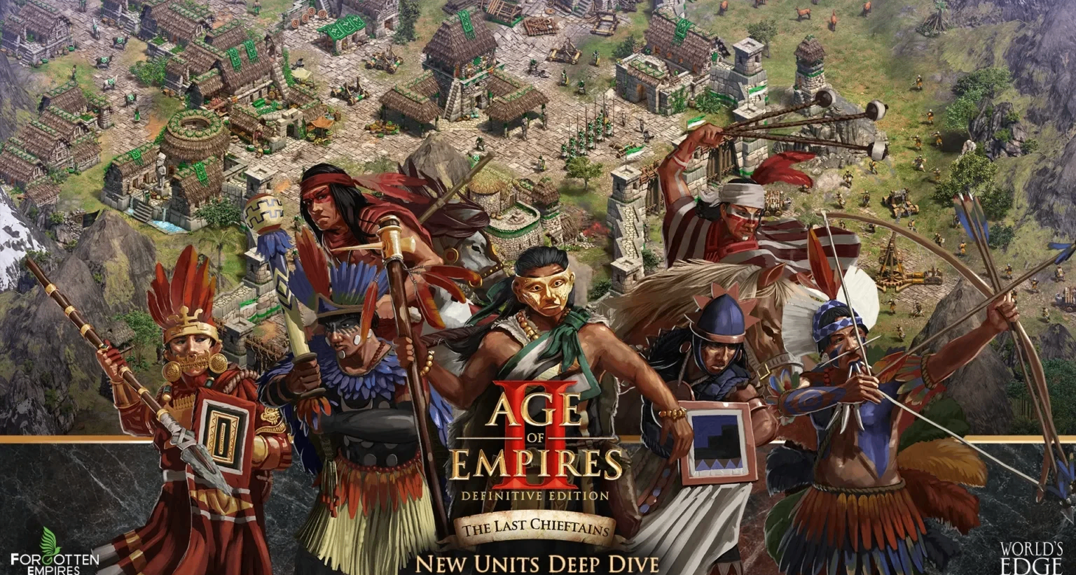 帝国时代2新DLC《最后的酋长》全内容一览：特殊兵种&科技&奇观！
