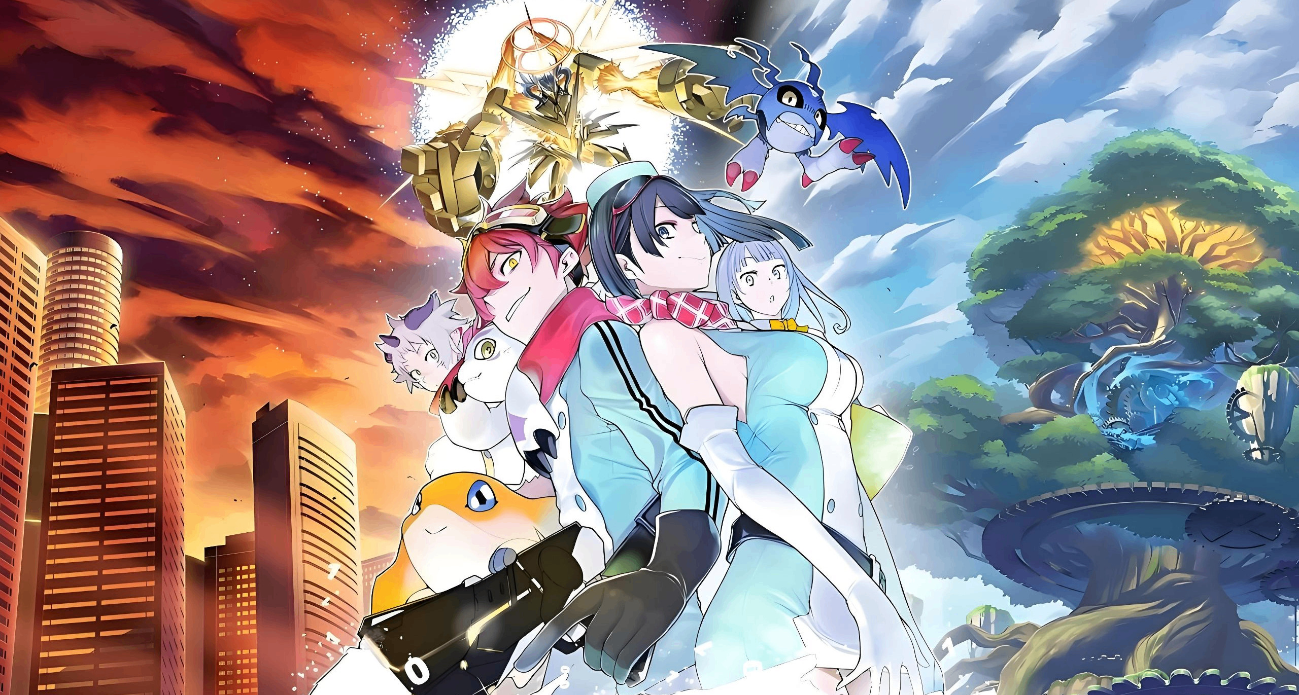 《数码宝贝物语时空异客》 DLC2更新速览：番长五虎+慈悲奥米加