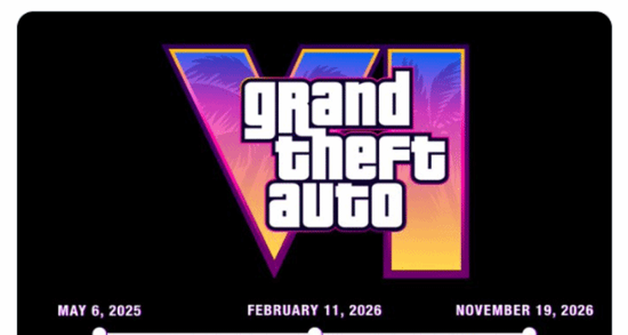 《GTA6》發售倒計時開啓