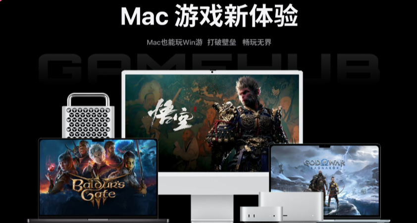 Mac，也是游戏机。