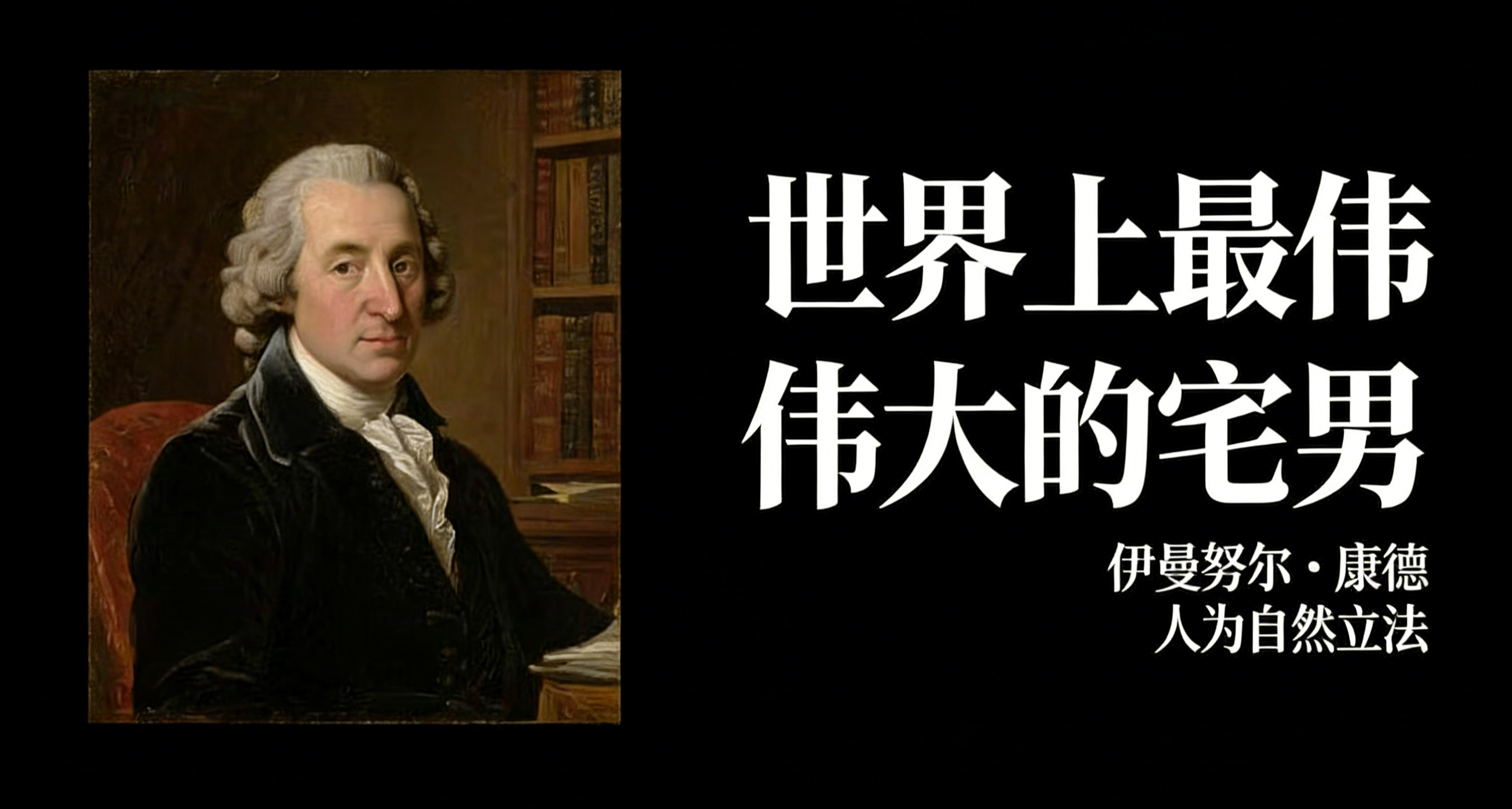 西方哲学史：康德——世界上最伟大的宅男（思想篇）