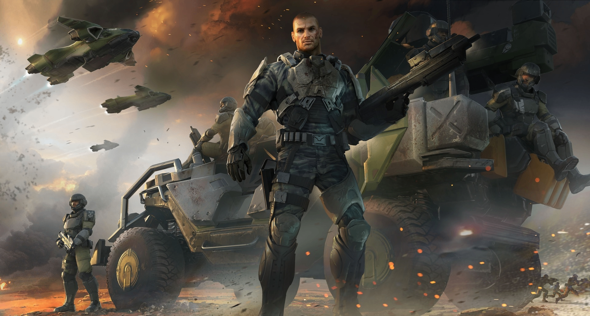 一刀斬神風，一死救蒼生！弗吉中士燃盡一生只爲守護人類