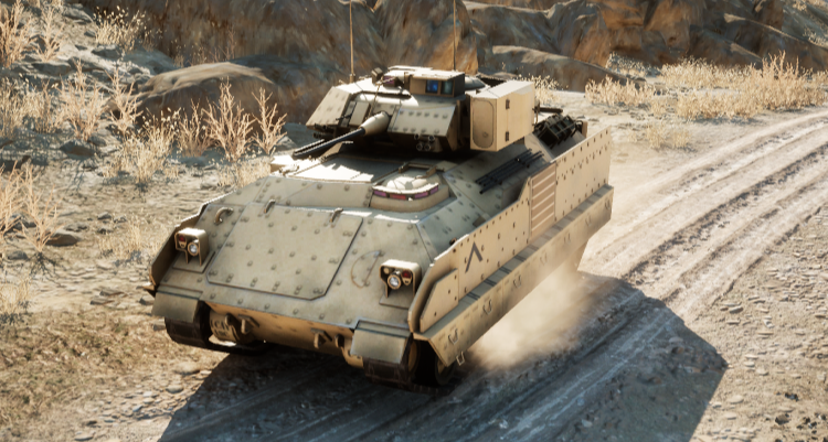 春节爆肝赶制！《实况战争》M2步兵战车