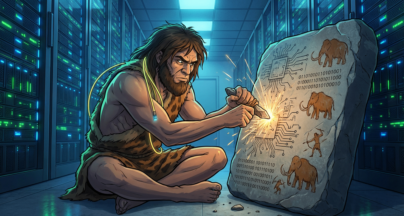 不用显卡跑AI ？现在，大模型回到了“凿石记事”时代