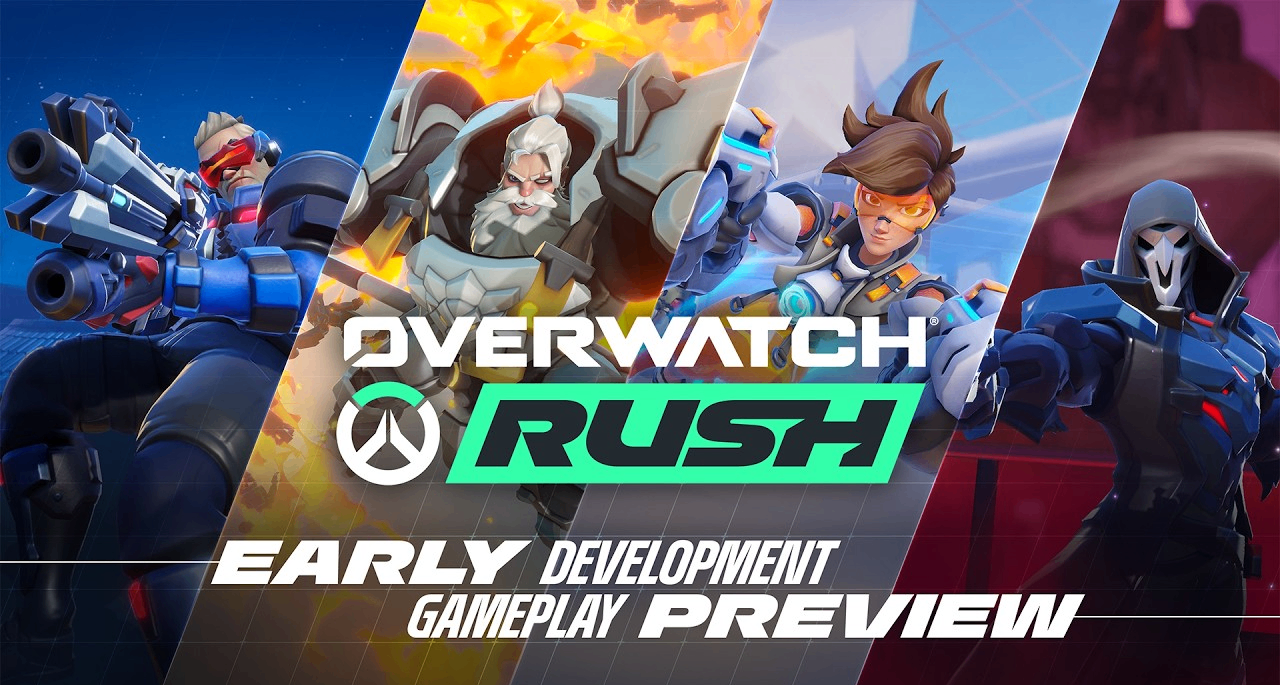 《守望先锋 Rush》传奇皮肤公开！Alpha区域测试在菲律宾开启