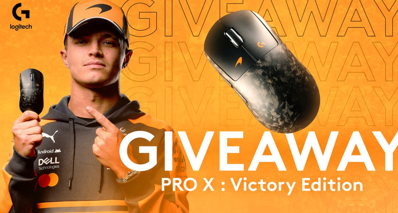 羅技推出邁凱倫聯名 G PRO X: Victory Edition 碳纖維鼠標