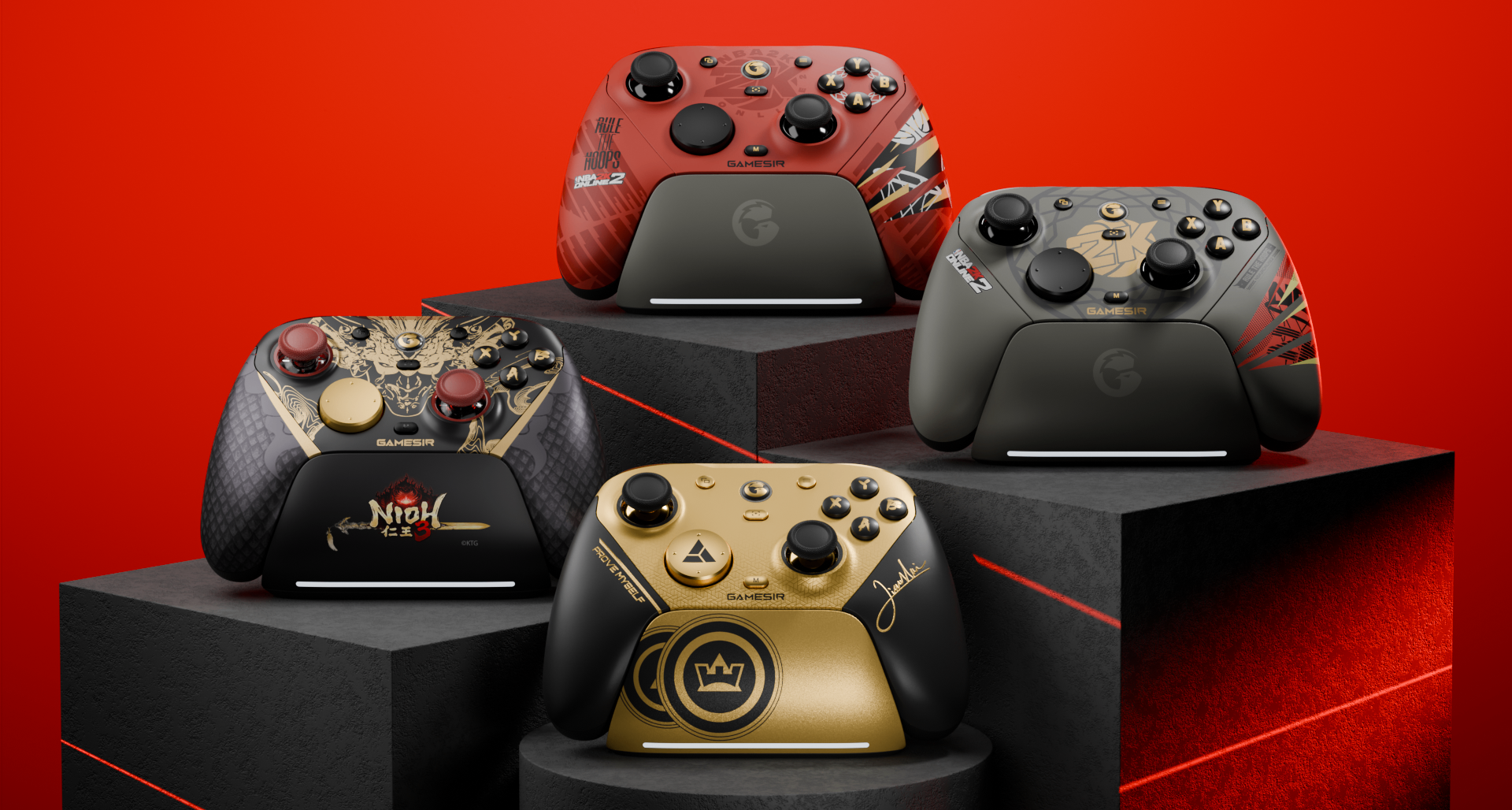 群“星”闪耀，全部现货！三款小鸡天王星8K联名手柄同台展示