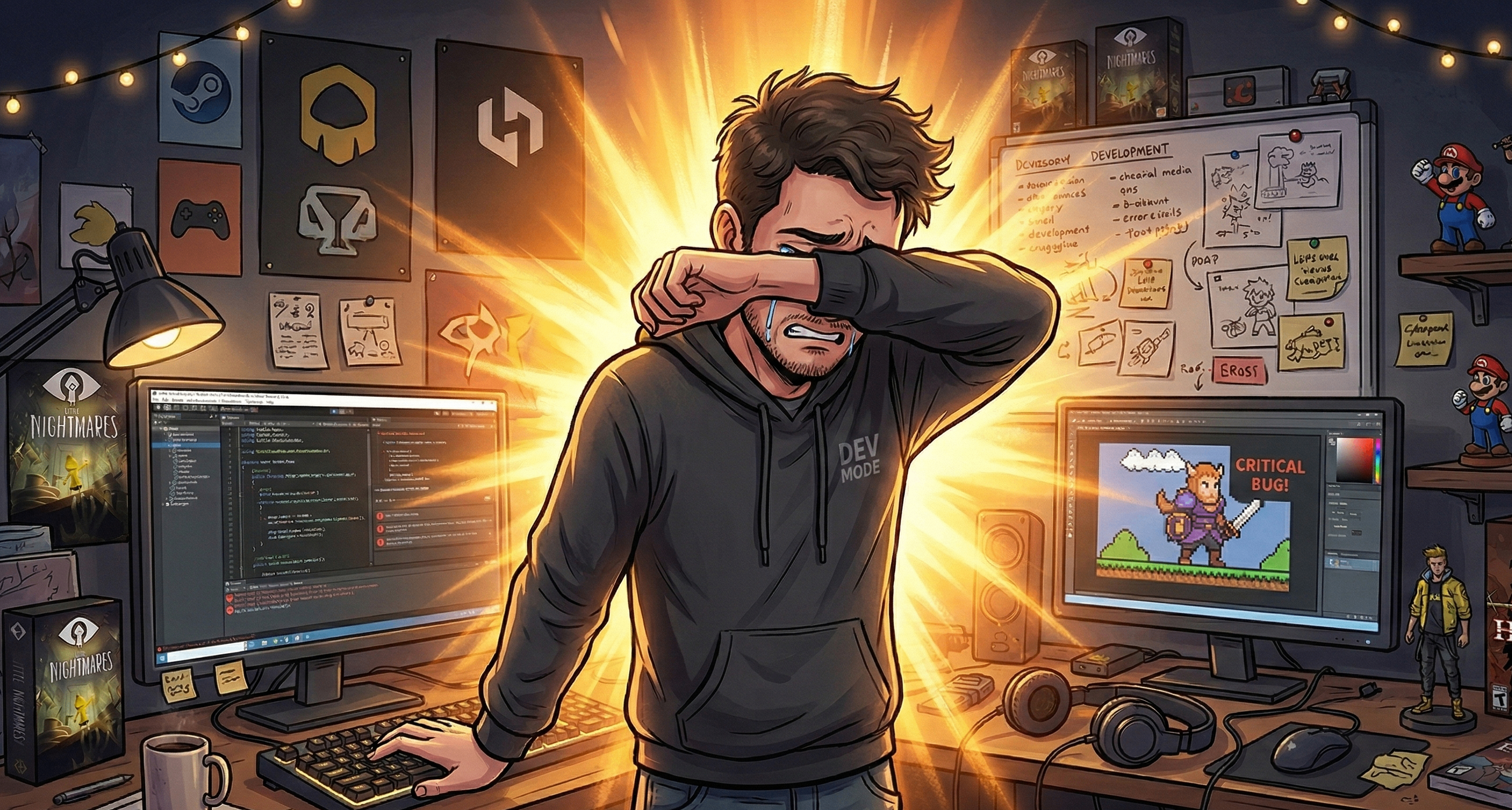 玩家给我们游戏评测的味道是：咸的！