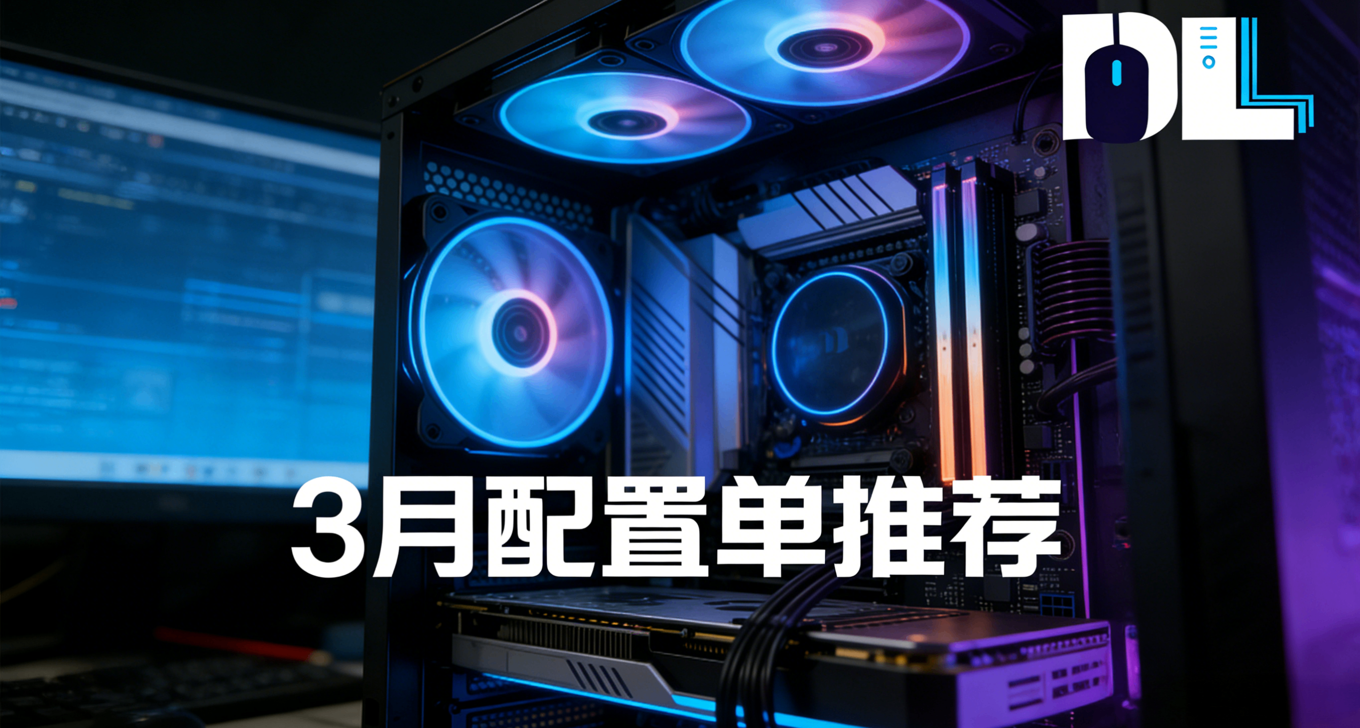 3月電腦配置推薦，2000-3W共40套配置單。內存價格企穩。