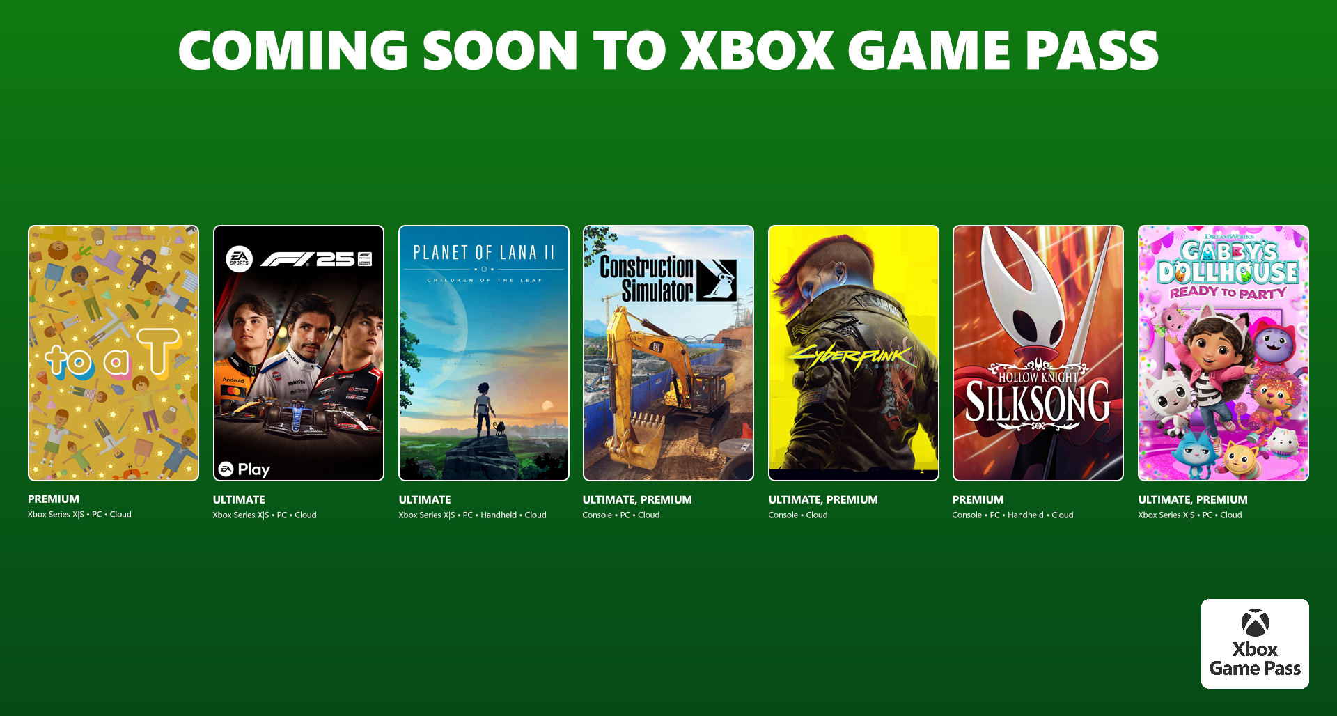 XGP3月上旬新增游戏公布：《赛博朋克2077》《拉娜星球2》等