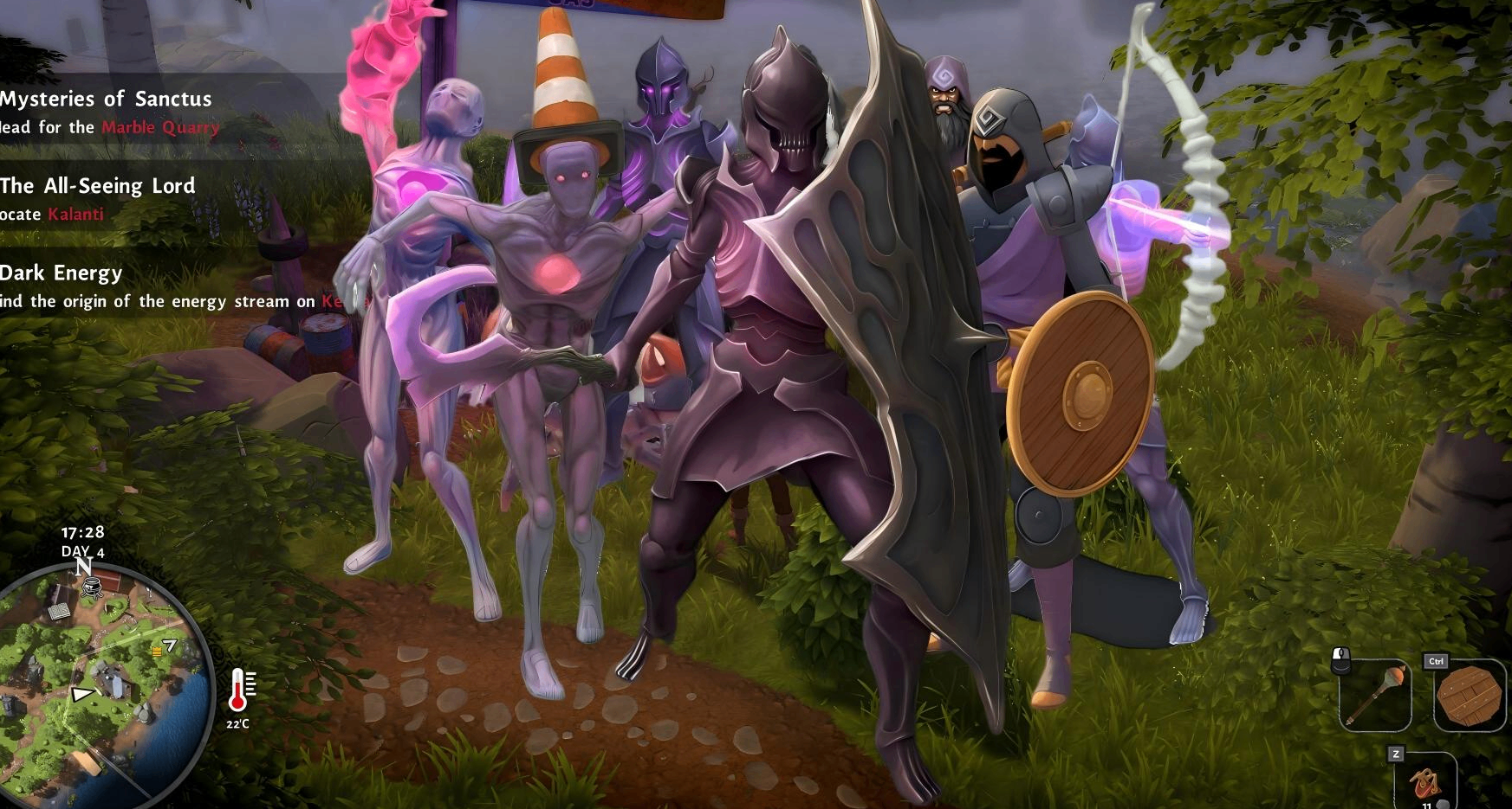 發行！萬物可破壞！4人合作開放世界生存製作《DYSPLACED》